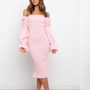 Petal and Pup Leona Dress in Blush